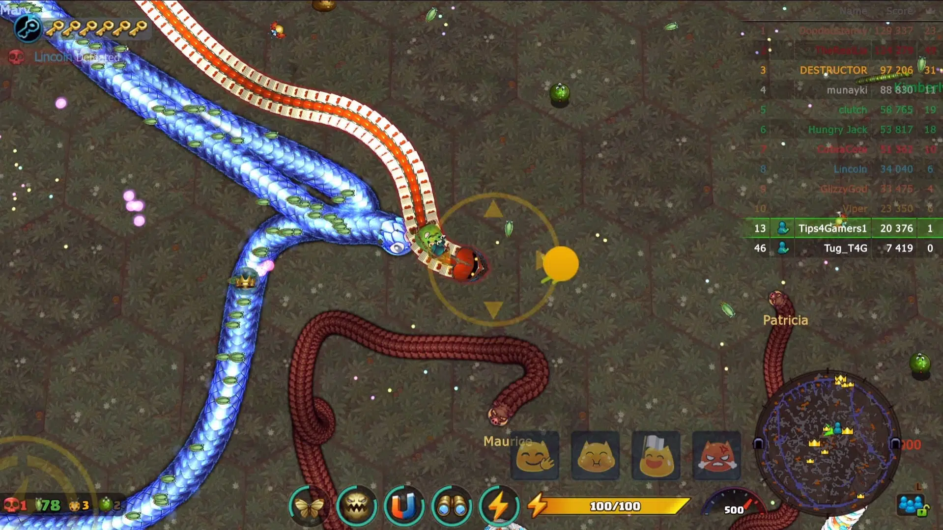 Little Big Snake - Skill games