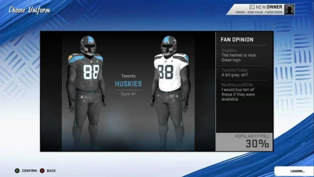 Toronto Huskies Madden 23 Franchise! #madden #madden23 #ReTokforNature